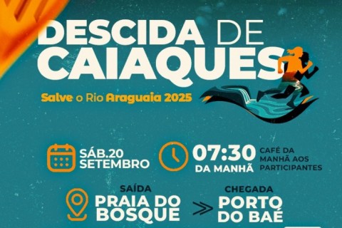 BGAAT e Prefeitura lançam Corrida Salve o Rio Araguaia, em Barra do Garças