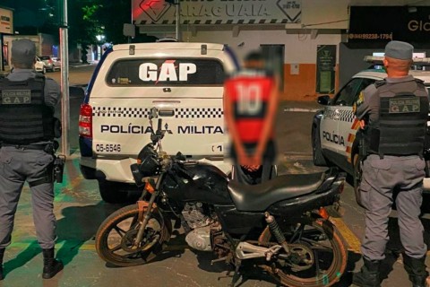 Suspeito de roubo em loja de rações é preso em Barra do Garças