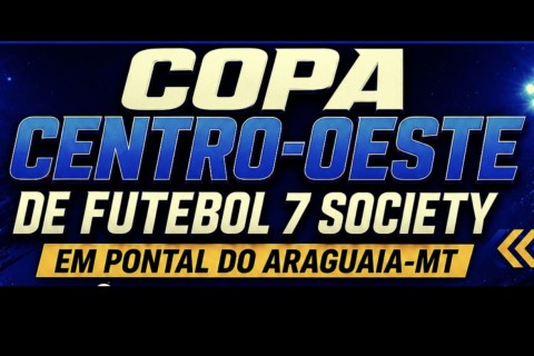 A Copa Centro-Oeste de Futebol 7 Society 2026 está oficialmente confirmada!