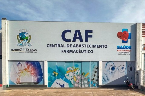 Em três meses, CAF de Barra do Garças distribuiu mais de 4,1 milhões de itens de saúde no município