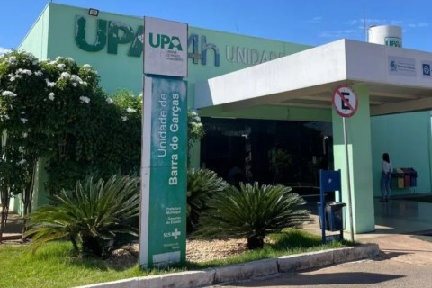 VTR do Bairro São José foi acionada via COPOM para atender uma ocorrência na UPA de Barra do Garças.