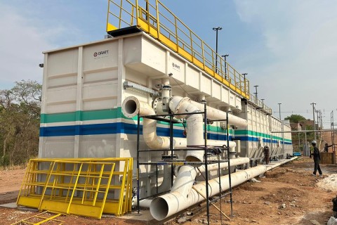 Águas de Barra do Garças inicia instalação de nova estação de tratamento de água