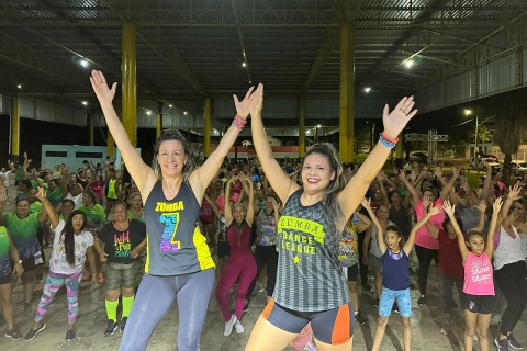 Projeto “Zumba nos Bairros” retoma atividades; Confira o cronograma de aulas