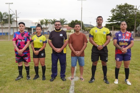 Na tarde deste sábado, 08/03, Dia Internacional das Mulheres, aconteceu a abertura do Estadual Feminino de Futebol 7