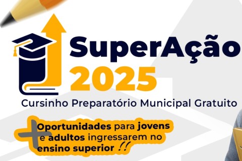 SuperAção: Prefeitura de Barra do Garças oferece cursinho preparatório para o Enem 2025