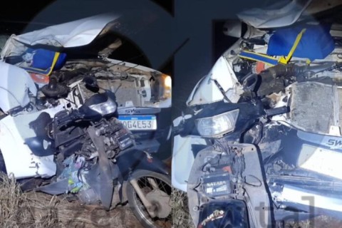 Motorista bêbado atropela e mata casal de moto na MT-100