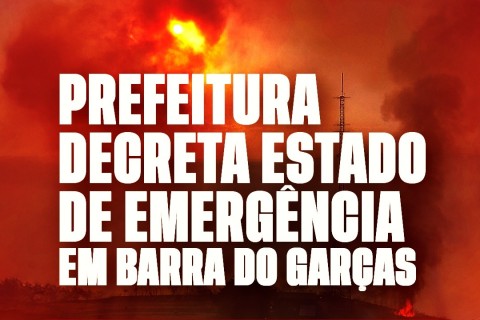 Prefeitura decreta estado de emergência em razão do incêndio no Parque Serra Azul