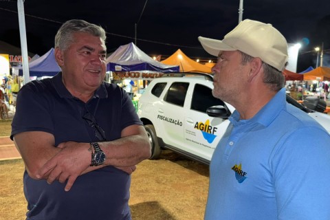 A Agência de Regulação e Fiscalização (AGIRF) esteve presente, na tarde e noite desta quinta-feira, na Feira do Jardim Nova Barra, em Barra do Garças,