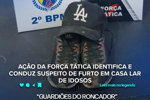POLÍCIA MILITAR DO ESTADO DE MATO GROSSO 5º COMANDO REGIONAL 29ª CIPM DE FORÇA TÁTICA