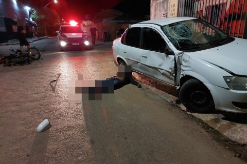 Um grave acidente de trânsito ocorrido na noite de quinta-feira (17/7), por volta das 21h