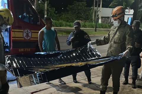 Mais um acidente com vitima fatal na madrugada em Barra do Garças-MT.