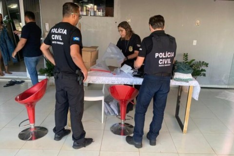 Polícia Civil fecha laboratórios e prende dono por falsificações em exames em MT
