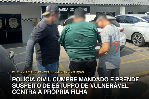 Polícia Civil de Mato Grosso, por meio da 2ª Delegacia de Polícia Civil de Barra do Garças,